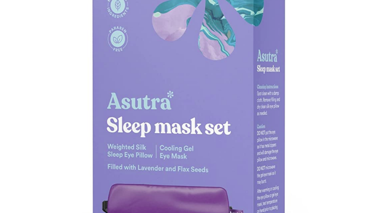 Asutra silk sale eye pillow